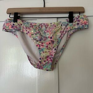 Victoria's Secret Multicolor Floral Bikini Bottoms